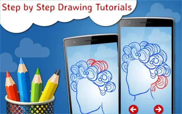 Draw HairStyle android App screenshot 3