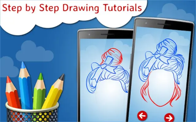 Draw HairStyle android App screenshot 4